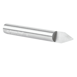 Amana Engraving Router Bit for Detailed Carving on Wood, Plastic, Aluminum and Solid Surfaces