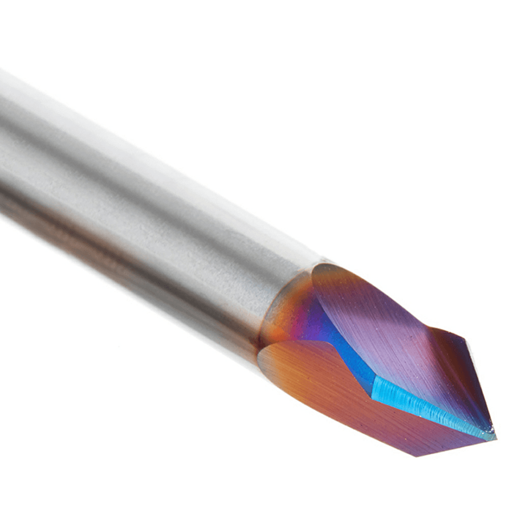 nACo Nanocomposite Coating on Amana V-Groove Router Bit Provides Longevity and High-Quality Cutting Results