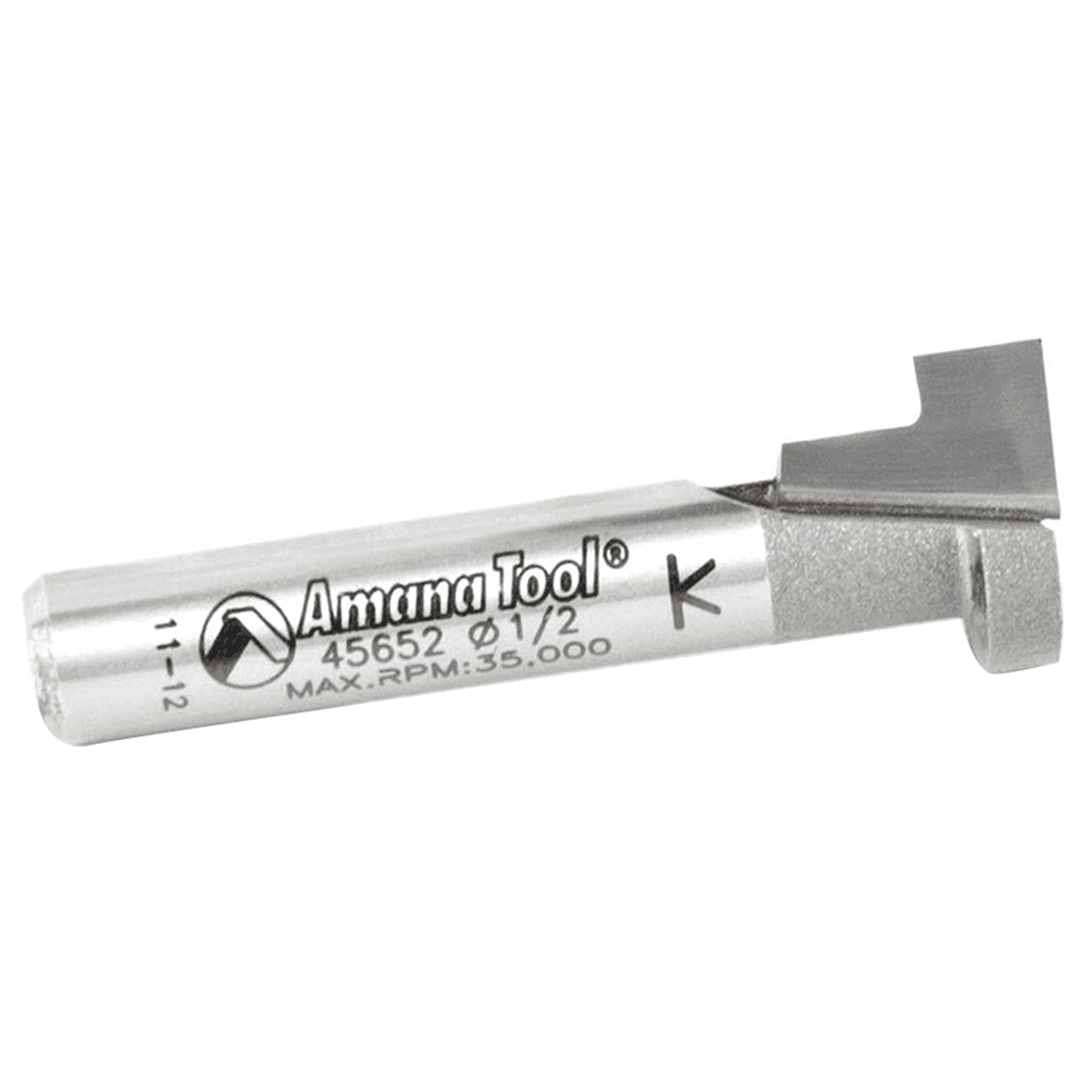 Amana Handheld plunge router accessory - 1/2" x 1-1/2" Keyhole Router Bit