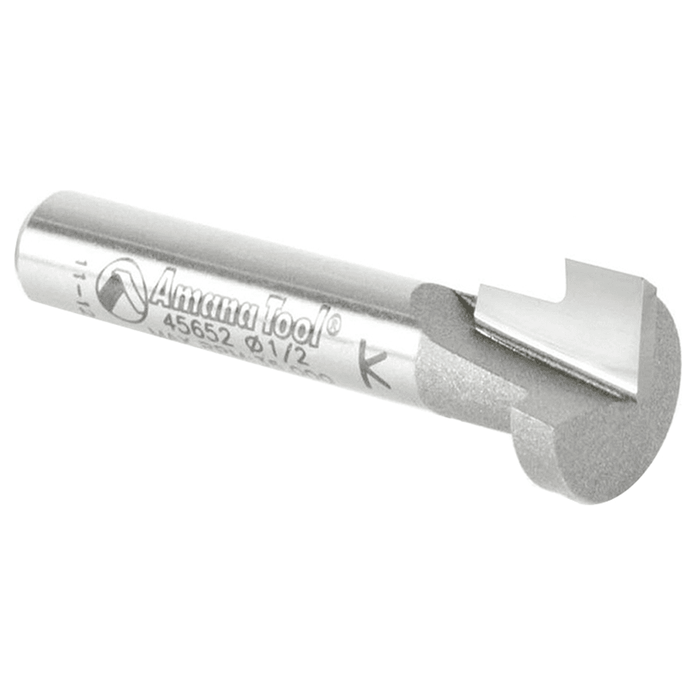 Amana Plunge-cutting bit for wall-hanging items - 3/8" cutting height