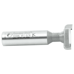 Amana T-Slot Rounded Edge Bit, 1/2" Shank - Designed for T-slot wall panels and radiused edges.