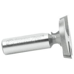 Amana 2-Flute T-Slot Bit with 30&#730; Degree and 35/64" Cutting Height