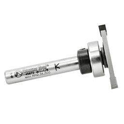 Amana 1-1/8" x 1-7/8" Straight Flooring Bit with 2 Flutes for Woodworking