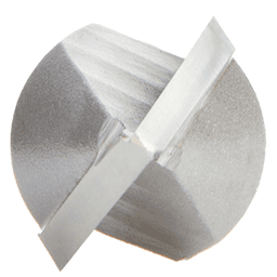 1/2" Dia x 13/32" V-Groove Router Bit, 2 Flute, 6mm Shank Alt 3 - Image