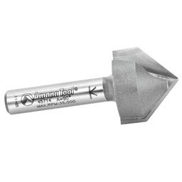 2-Flute V-Groove Bit for Cutting Acrylic, MDF, and More