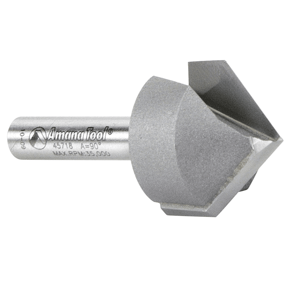 Versatile Router Bit for High Density Urethane, Acrylic, MDF, and More