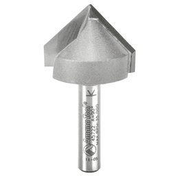 2-Flute V-Groove Router Bit for Handheld, Table-Mounted & CNC Routers