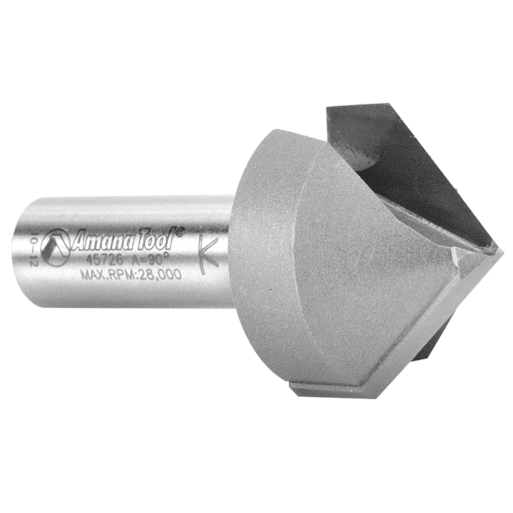 Versatile Router Bit for Cutting on Various Materials, Including Wood and PVC Plastic