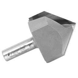 Highly-Effective 2-Flute Router Bit for Cutting Acrylic, Foam, Laminate, Melamine, and More