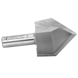 Decorative V-Groove Router Bit for CNC with 2-Flute and 1/2" Shank by Amana