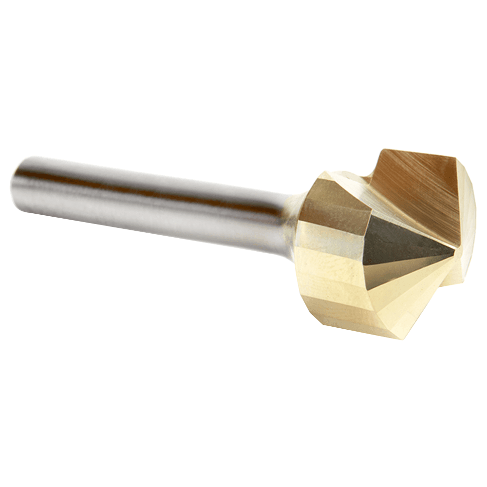 ZrN Coated V-Groove Router Bit for Composite Materials