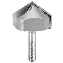 2-Flute Router Bit for Chamfering and Beveling Edges