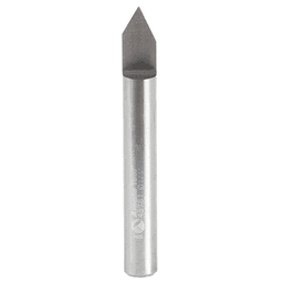 Amana 2" x 0.010" Tip Signmaking Engraving Router Bit, 1/4" Shank for Woodworking