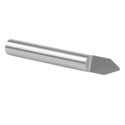 Extra-Fine Carving and Lettering Router Bit with 0.182" Cutting Height and 1/4" Shank from Amana