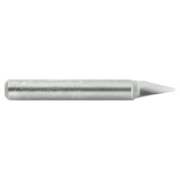 Amana Engraving Router Bit with 0.38" Cutting Height on Aluminum Surface