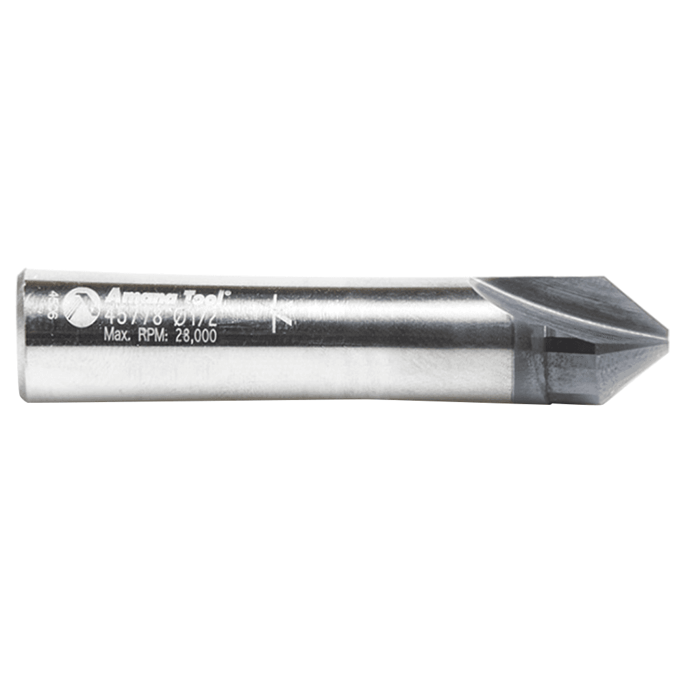 AlTiN Coated V-Groove Router Bit for Composite Materials by Amana Tools