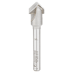 90&#730; Double Edge V-Groove Router Bit for ACM Fabrication