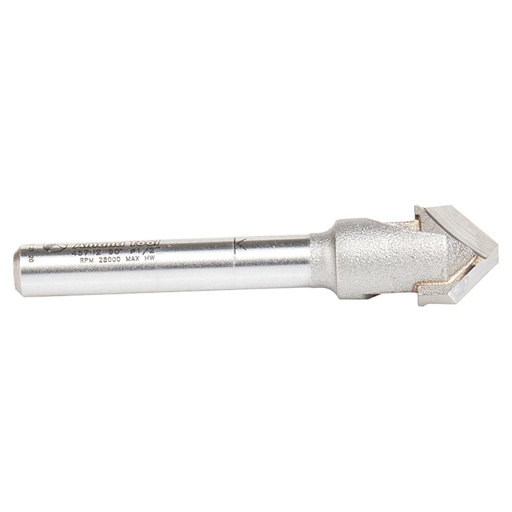 Amana 2-Flute Router Bit for Aluminum Composite Materials (ACM)