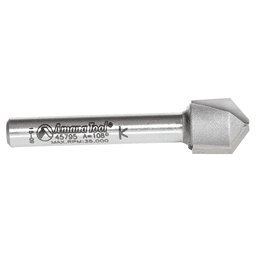 Ideal for shaping Aluminum Composite Panels and exterior cladding using Amana folding V-groove router bit