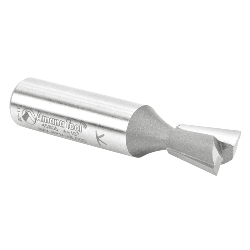 3/8" x 2-1/2" Dovetail Router Bit, 1/2" Shank - Alt Image 2