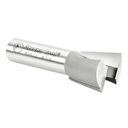 High-quality 2-flute router bit with 1/2" shank