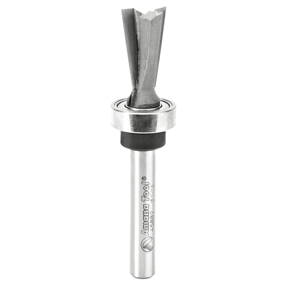 1633/1533 Keller Template compatible Router Bit for precise cuts up to 3/4" height