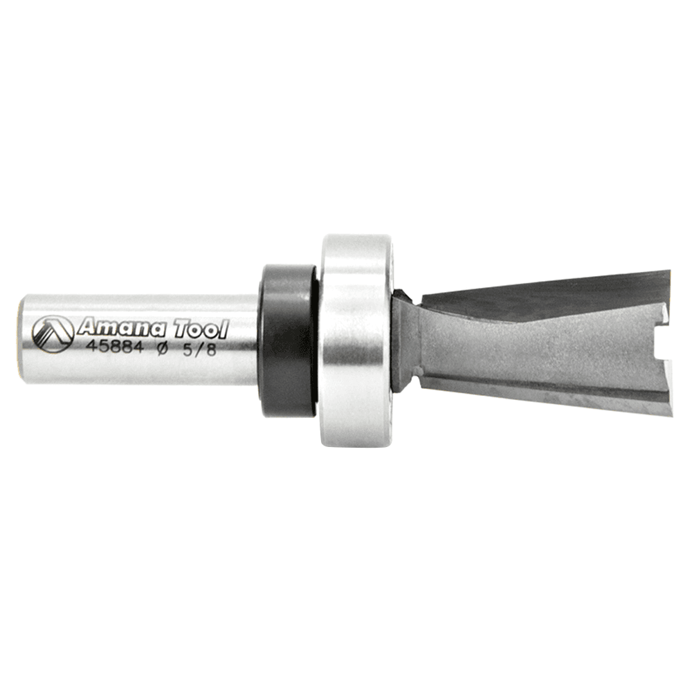 Amana Keller Dovetail Router Bit - 2-Flute, 3/8" Shank, Keller Number: 2435