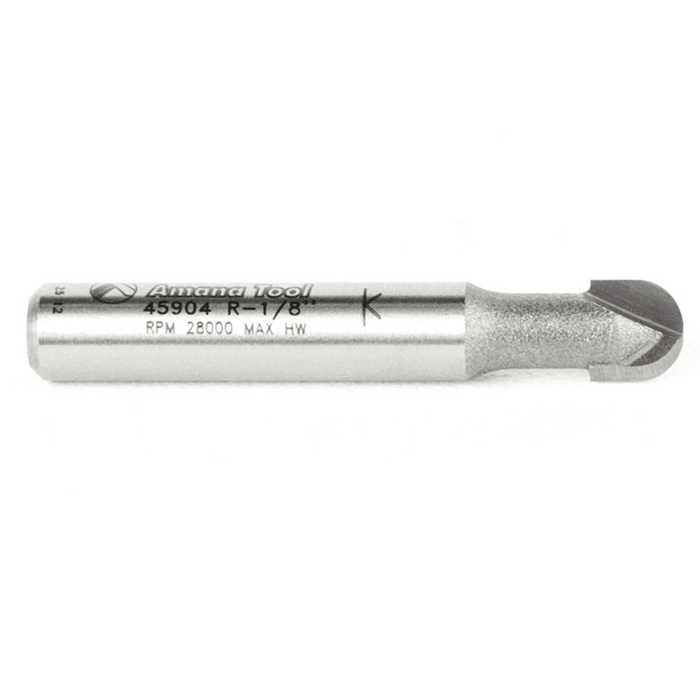 Amana 1/4" Shank Router Bit for Fluted Moldings and Columns