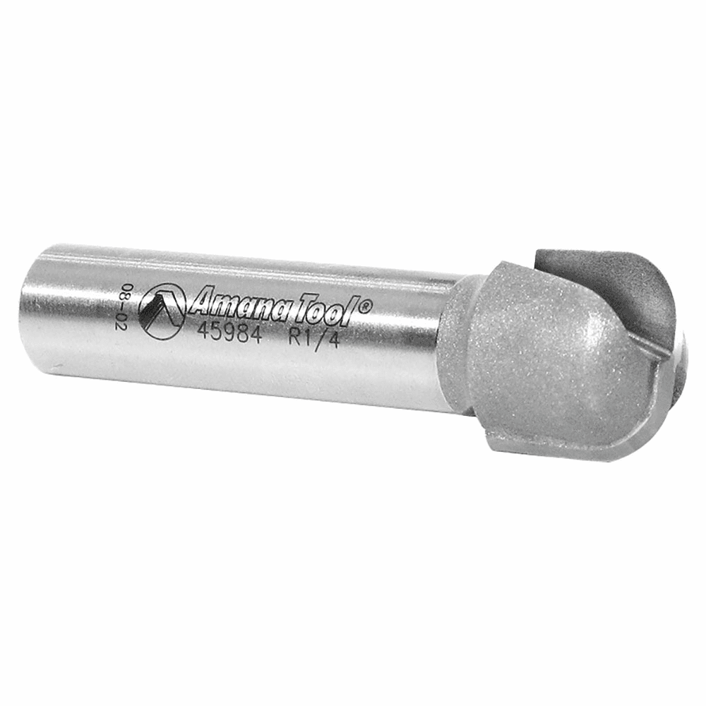 Amana 5/8" Cutting Height Router Bit for Smooth Bottom Surfaces and Vertical Walls