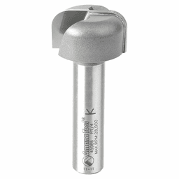 Amana 1-1/8" x 2-5/8" Bowl/Tray Router Bit, 2-Flute, 1/2" Shank - Perfect for Solid Wood Serving Trays!