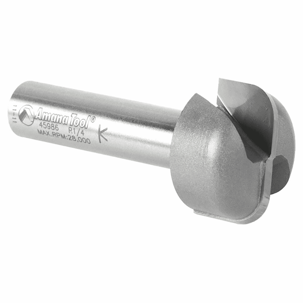 Get a Flat, Smooth Bottom Surface and Vertical Walls with Amana's 3-in-1 Specialty Plunging Bit!