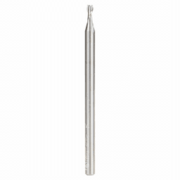 Amana 5/64" x 2" Long Up-Cut Spiral Plunge Bit with 2 flutes and 1/8" shank.