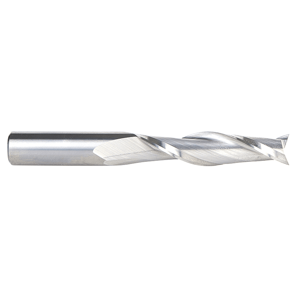 1/2" Dia x 2-1/8" Solid Carbide Up-Cut Spiral Plunge Bit, 1/2" Shank Alt 2 - Image
