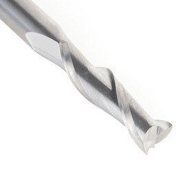 1/2" Dia x 2-1/8" Solid Carbide Up-Cut Spiral Plunge Bit, 1/2" Shank Alt 4 - Image