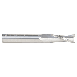 3/8" Dia x 1" Solid Carbide Up-Cut Spiral Plunge Bit, 3/8" Shank Alt 2 - Image