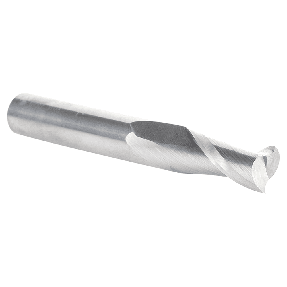 3/8" Dia x 1" Solid Carbide Up-Cut Spiral Plunge Bit, 3/8" Shank Alt 3 - Image