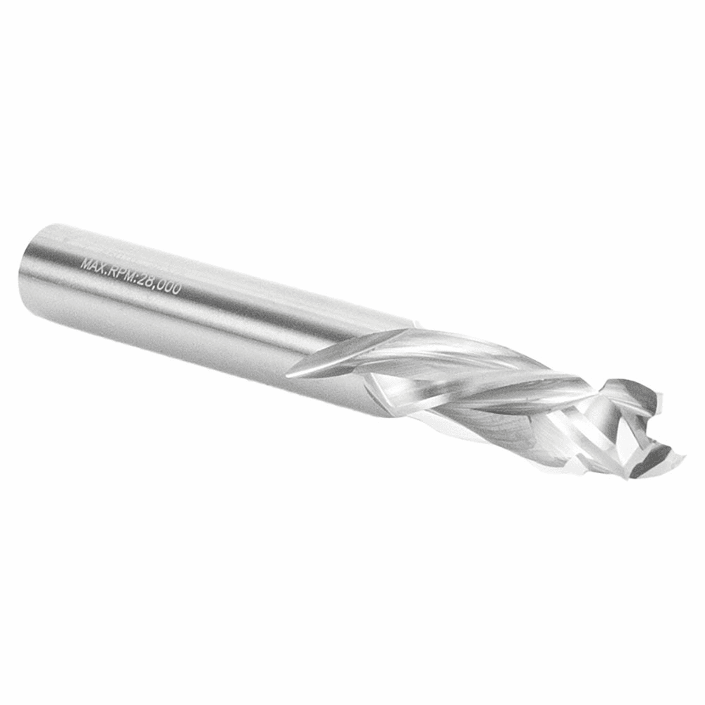 Amana 3/8" x 3" CNC Compression Spiral Bit for High-Feed CNC Apps