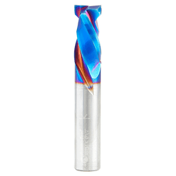 Amana 1/2" x 3" Spektra Mortise Compression Spiral Bit, 2-Flute, 1/2" Shank - Front View