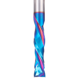 1/2" Dia x 2-1/8" CNC Solid Carbide Spektra Extreme Tool Life Coated Compression Spiral Bit, 2-Flute, 1/2" Shank Alt 5 - Image
