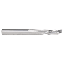 1/4" Dia x 1" CNC Solid Carbide Compression Spiral Bit, 1 Flute, 1/4" Shank Alt 2 - Image