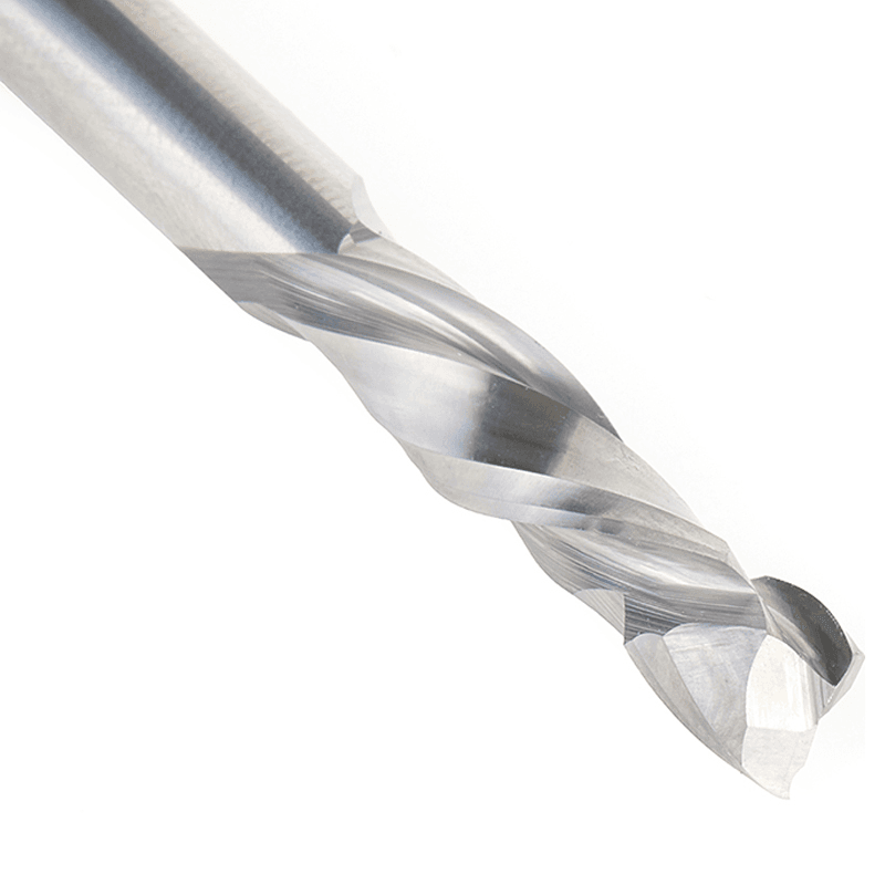 1/4" Dia x 1" CNC Solid Carbide Compression Spiral Bit, 2 Flute, 1/4" Shank Alt 4 - Image