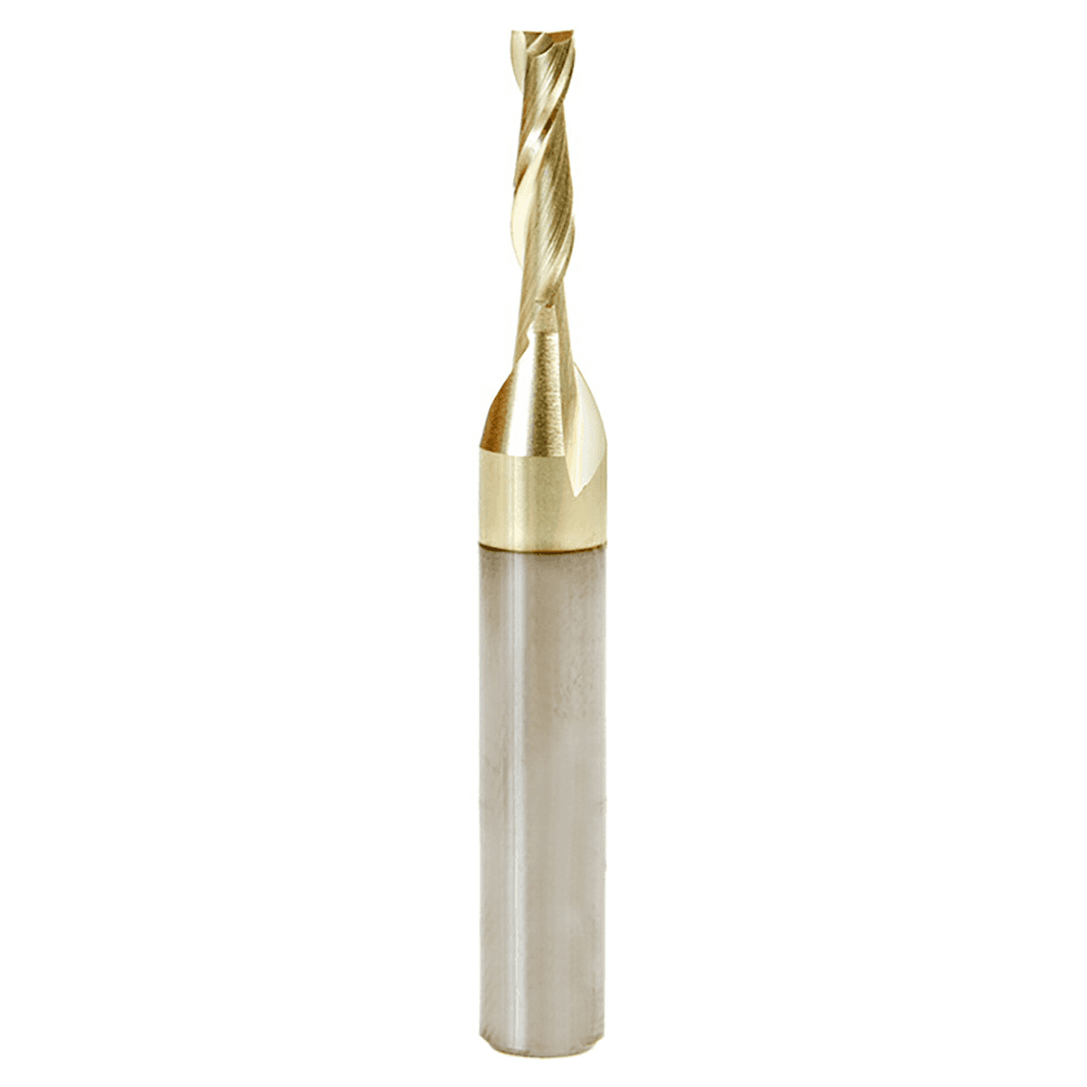 Amana 2-Flute Router Bit for Cutting Plastics, Fiberglass, and Thermoplastics