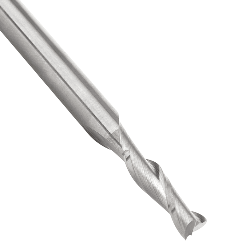 13/64" Dia x 3/4" Solid Carbide Up-Cut Spiral Plunge Bit, 1/4" Shank Alt 4 - Image