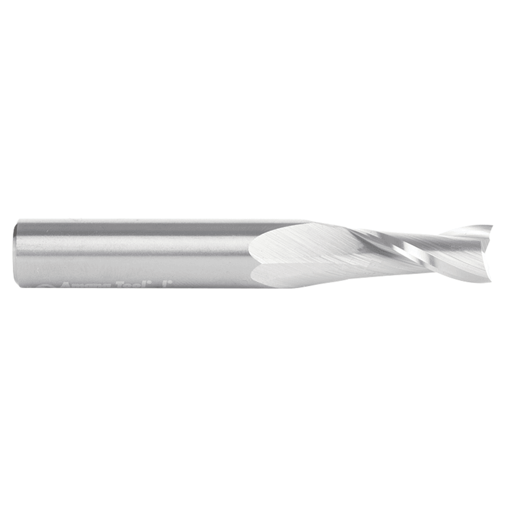 5/16" Dia x 3/4" Solid Carbide Up-Cut Spiral Plunge Bit, 3/8" Shank Alt 2 - Image