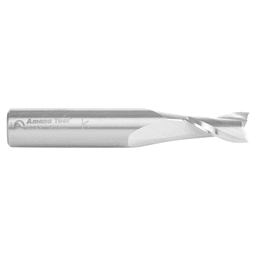 25/64" Dia x 3/4" Solid Carbide Up-Cut Spiral Plunge Bit, 1/2" Shank Alt 2 - Image
