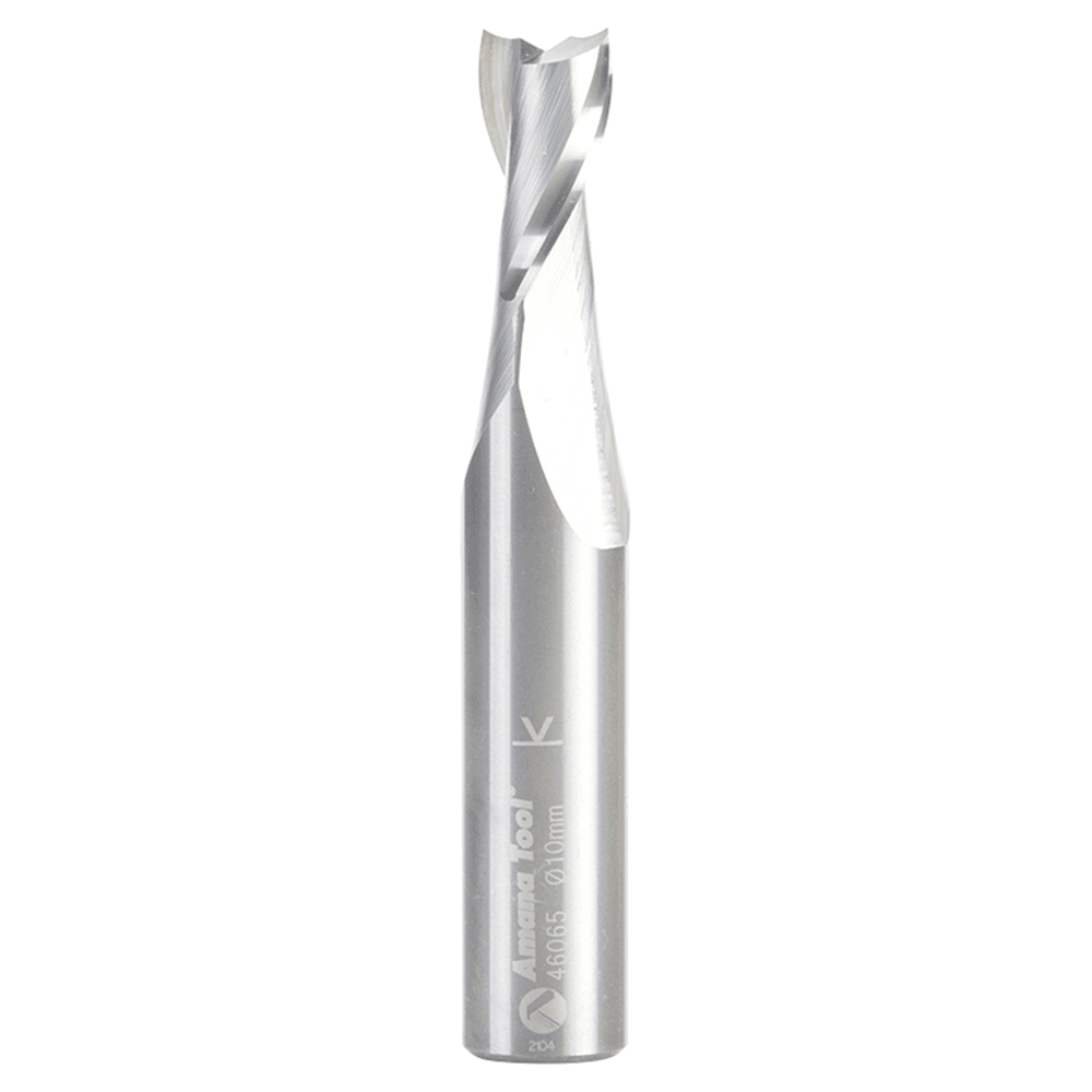 25/64" Dia x 3/4" Solid Carbide Up-Cut Spiral Plunge Bit, 1/2" Shank Main - Image
