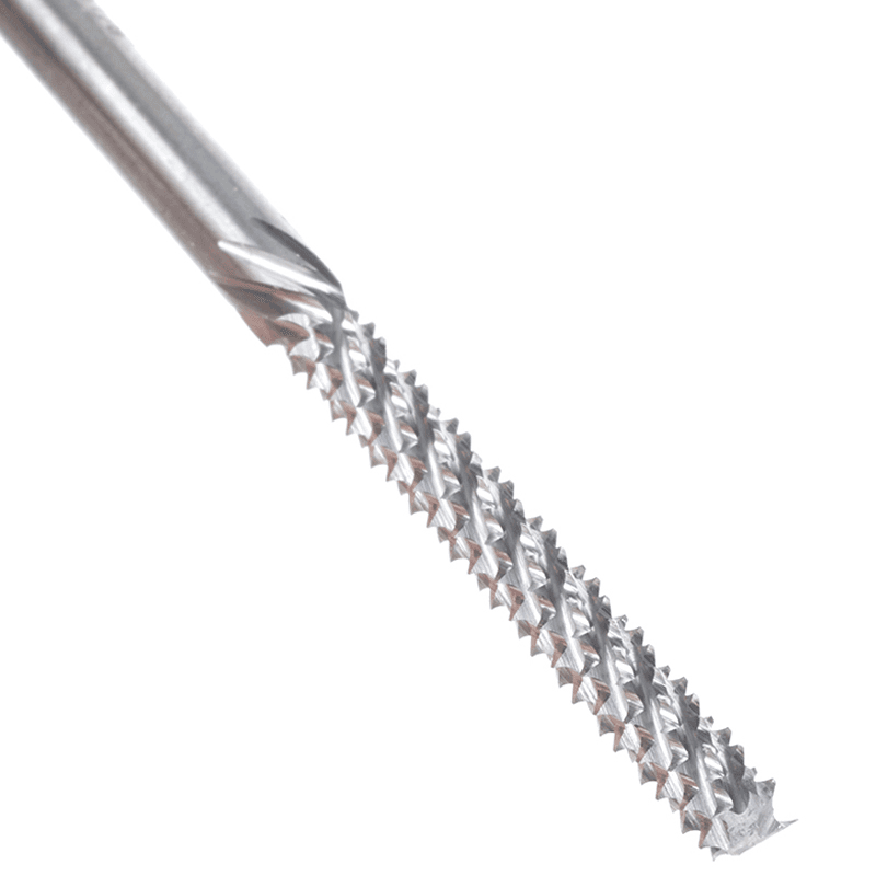 1/8" x 1" Diamond Pattern Composite Cutting End Bit, 1/8" Shank Alt 4 - Image