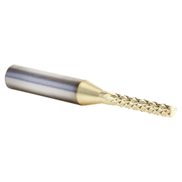 1/8" x 3/4" CNC Diamond Pattern Composite Cutting End Mill Bit, 1/4" Shank Alt 3 - Image
