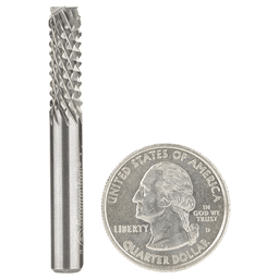 Amana Diamond Pattern Composite Cutting End Mill Bit - 28,000 RPM, 3/4" Cutting Height