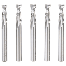 46102-5 1/4" x 2-1/2" Up-Cut Spiral Plunge Bit, 2-Flute, 1/4" Shank ((5/Pack) Alt 1 - Image